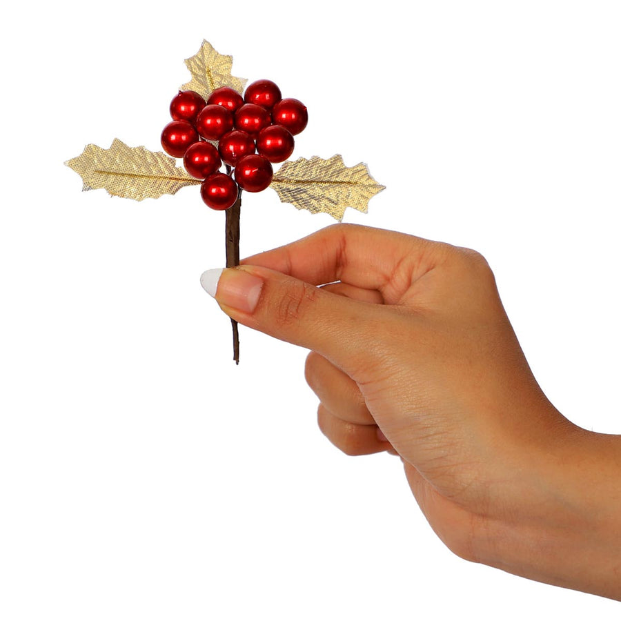Art.421 Racimo De Cerezas x12 12.5cm 1pz