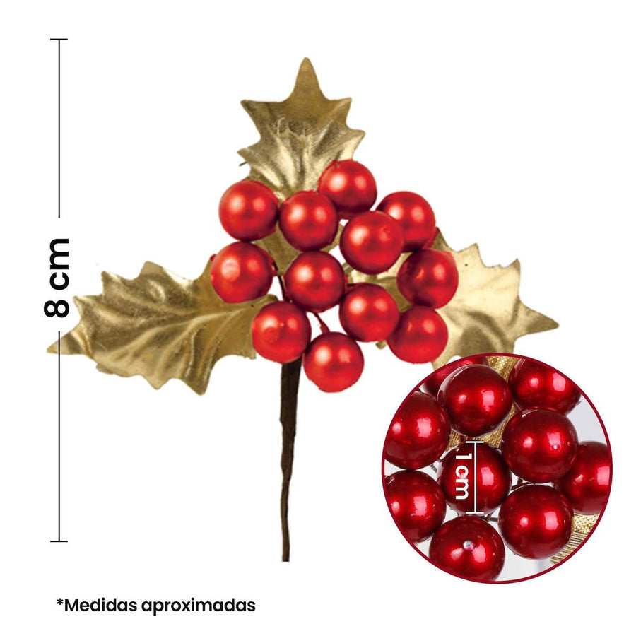 Art.421 Racimo De Cerezas x12 12.5cm 1pz