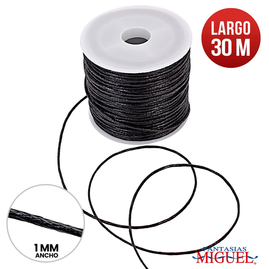 Art.4245 Cordón Encerado 1mm 30m