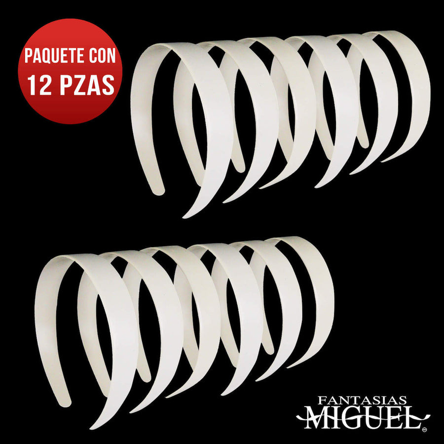 Art.4250 Diadema Sin Dientes 13cmx24.7mm 12pz