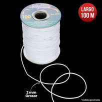 Art.4276 Elástico Delgado Varios Colores 1mm 100m