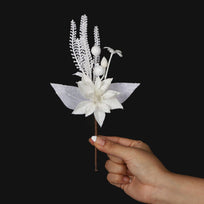 Art.4351 Pick Navidad Diamantado 20cm 1pz