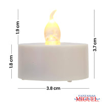 Art.4354 Mini Luz   (Cada Pieza Incluye 1 Bateria reemplazable) 3.8x5cm 2pz