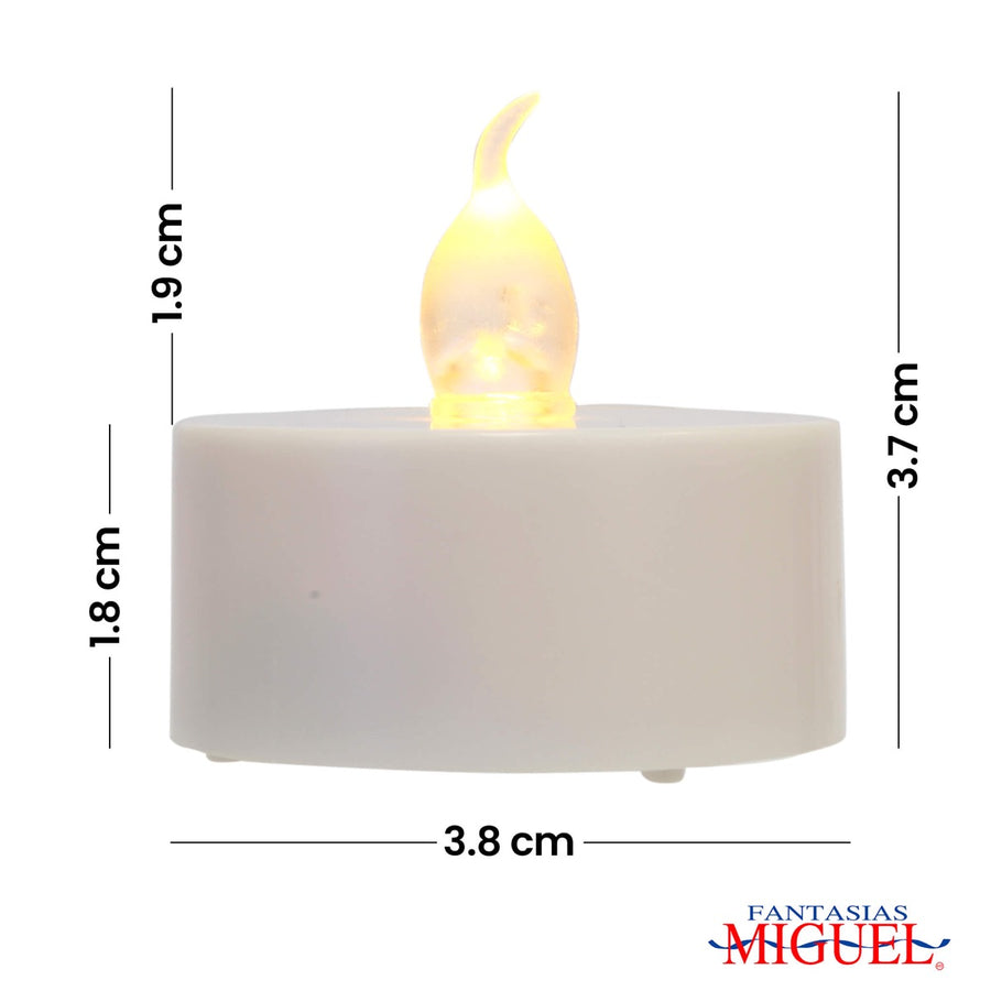 Art.4354 Mini Luz   (Cada Pieza Incluye 1 Bateria reemplazable) 3.8x5cm 2pz