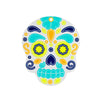 Fantasías Miguel Art.4409 Calavera De Colores 16x13cm 1pz