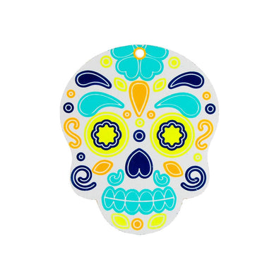 Fantasías Miguel Art.4409 Calavera De Colores 16x13cm 1pz