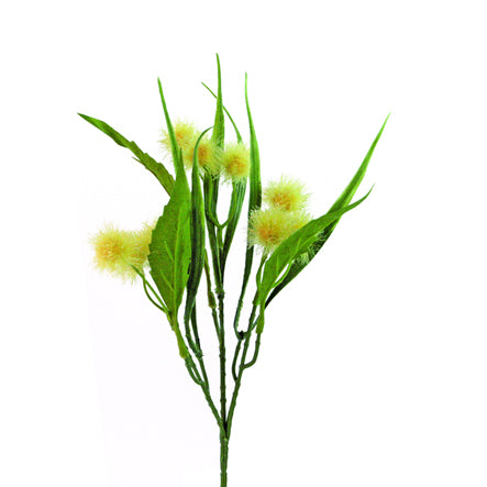 Art.4432 Plantita Plástico Con Pom Poms  X3