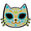 Fantasías Miguel Art.4435 Cara Mascota Colores 15x19cm 1pz Gato