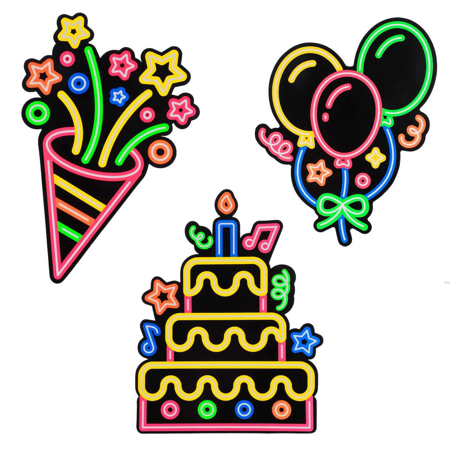 Art.4511 Kit Cumple Neón