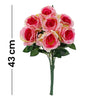 Fantasías Miguel Art.4565 Bush Grande Rosas Finas X7 43cm 1pz