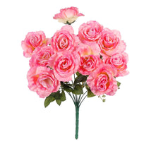 Art.4641 Ramo De Rosas Abiertas X11 Flores con Follaje