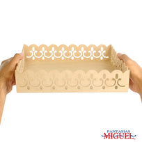 Art.4739 Base Grande Garigoleada 6x29.5cm 1pz