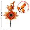 Fantasías Miguel Art.4750 Pick Otoñal Girasol Con Cerezas 28cm 1pz