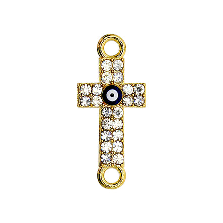 Art.4833 Cruz Con Piedra 2 Argollas
