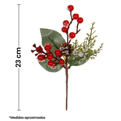 Fantasías Miguel Art.4883 Pick Cerezas Con Hielo 23cm 1pz