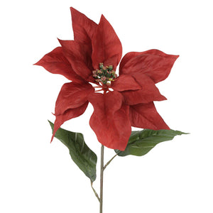 Art.4888 Flor Nochebuena Tallo Largo