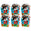 Fantasías Miguel Art.4908 Caja Papas Pirata 13x9x3.5cm 6pz Multi-Color