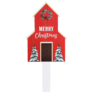 Art.494 Pick Merry Christmas Grande 39.5x17.5cm 1pz