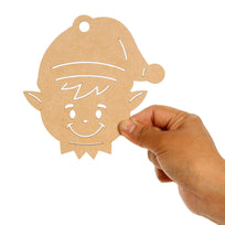 Art.5018 Cara Personaje Naveño Natural 14cm    (Aprox) 1pz