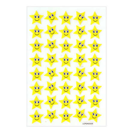 Art.5089 Calcomanía Estrella Sonriente