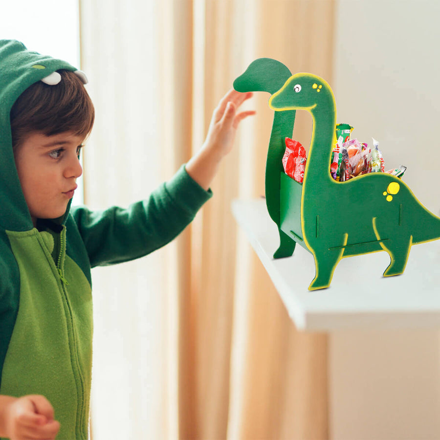 Art.5263 Dinosaurio Cuello Largo Dulcero 29x30x12.5cm 1pz