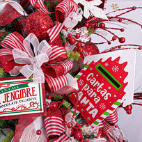 Art.5302 Buzón Navideño Con Base Grande 50x24x9cm 1pz
