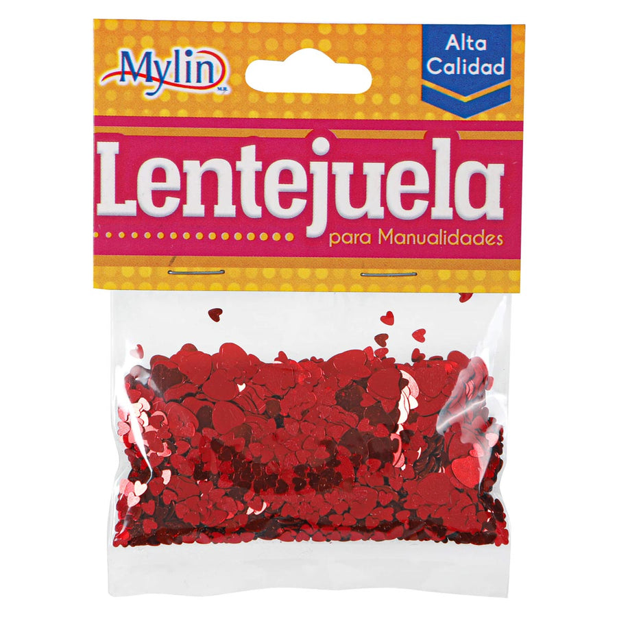 Art.5386 Mix Lentejuela Corazones  10gms
