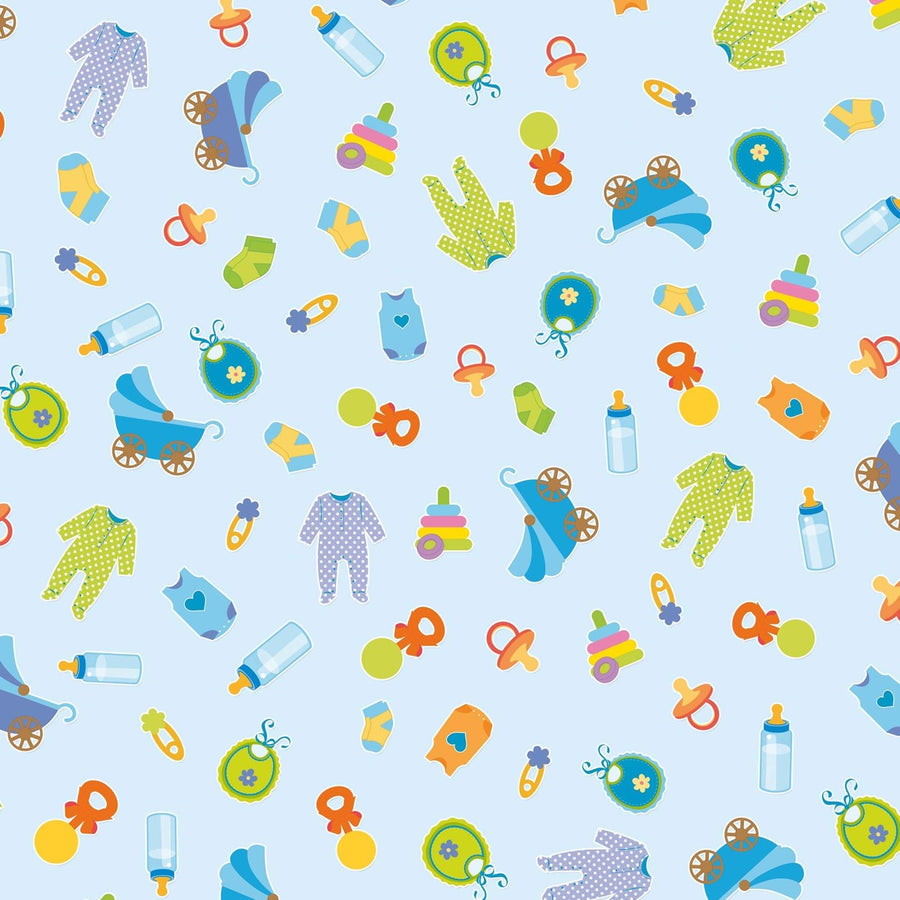 Art.5549 Papel China Baby Azul