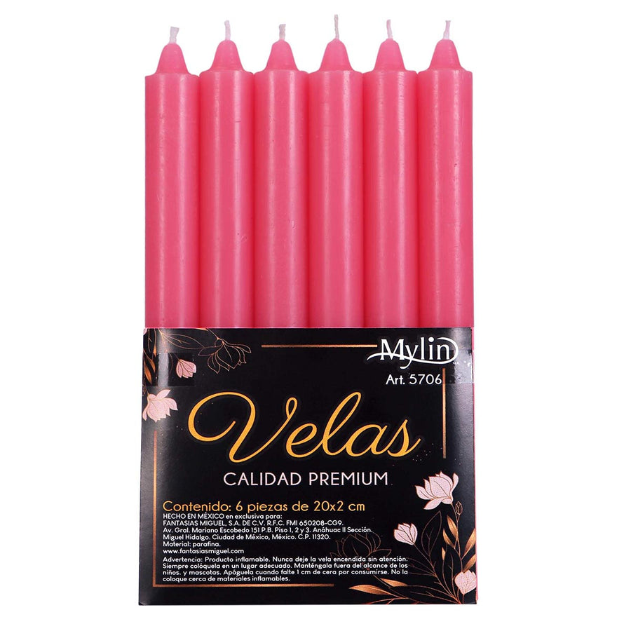 Art.5706 Paquete Velas Lisas