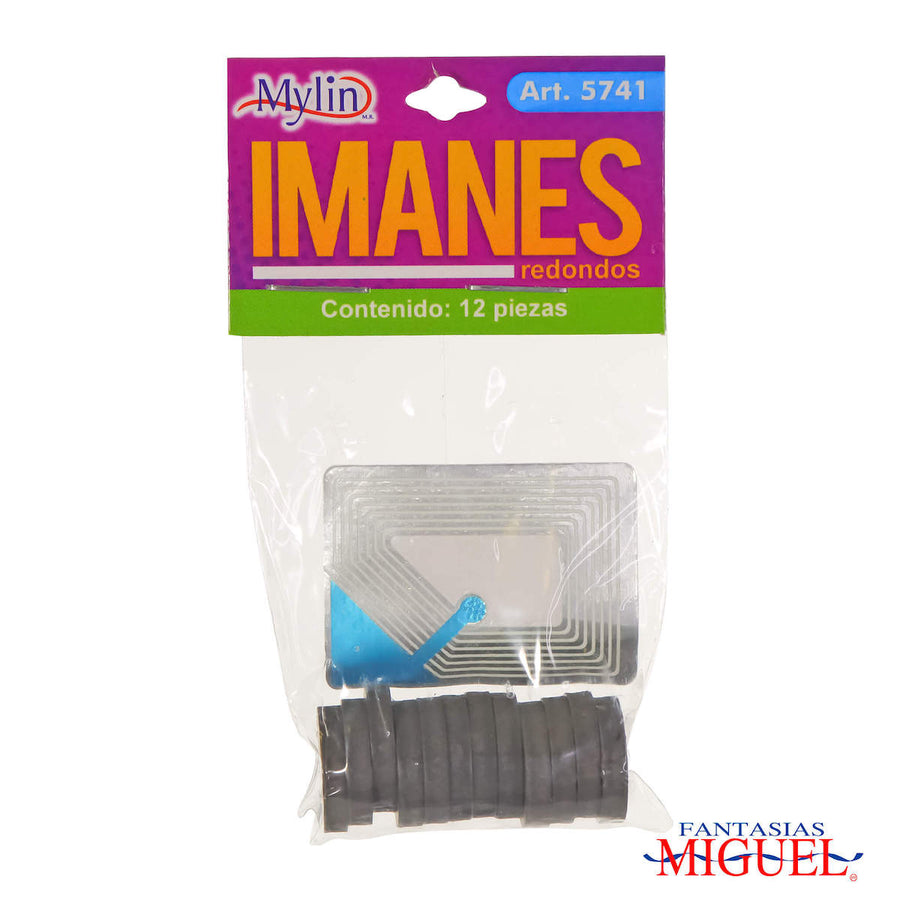 Art.5741 Imanes Redondos 1.6cm 12pz