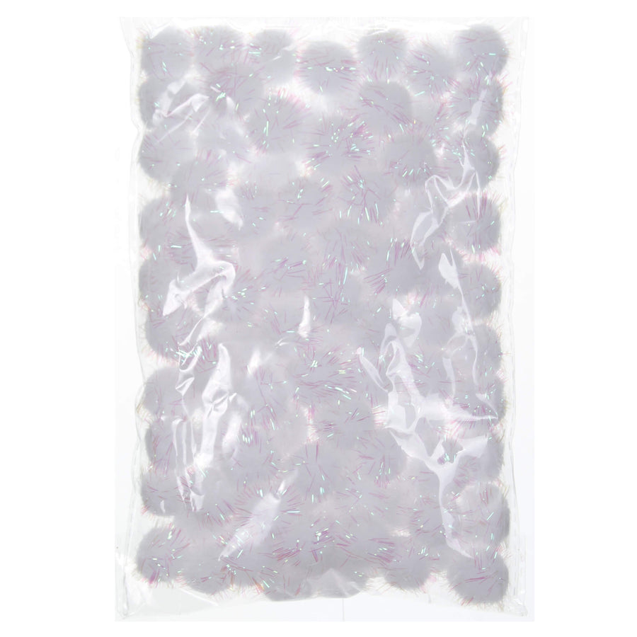 Art.5905 Pom Pom Metálico/Iris 19mm 100pz