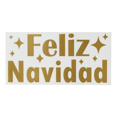 Fantasías Miguel Art.5955 Vínil Feliz Navidad 14x27cm 1pz