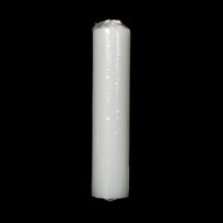 Art.6074 Vela Lisa Con Cabeza 16x3.5cm 1pz