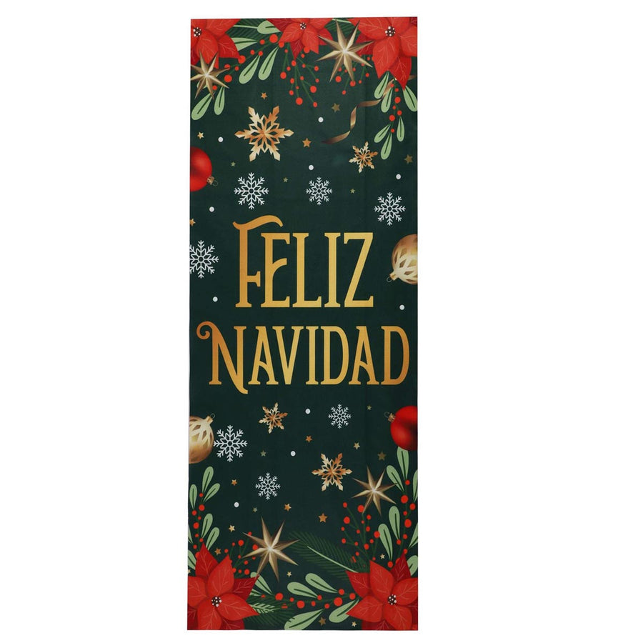 Art.6082 Cubre Puertas Navideño 200x80cm    (Aprox) 1pz