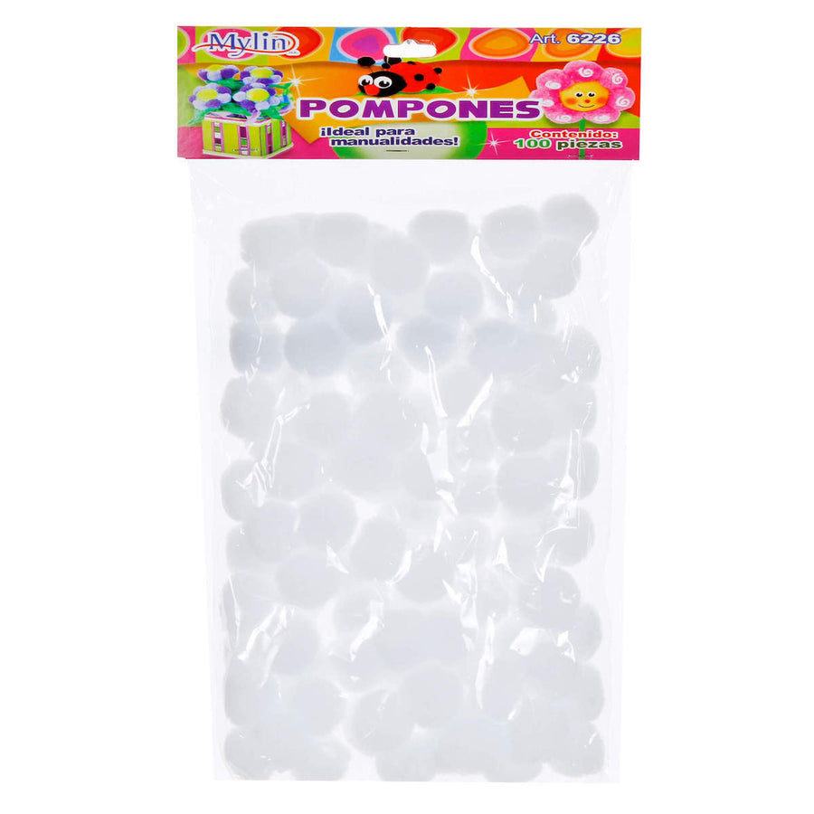 Art.6226 Pom Poms 25mm 100pz