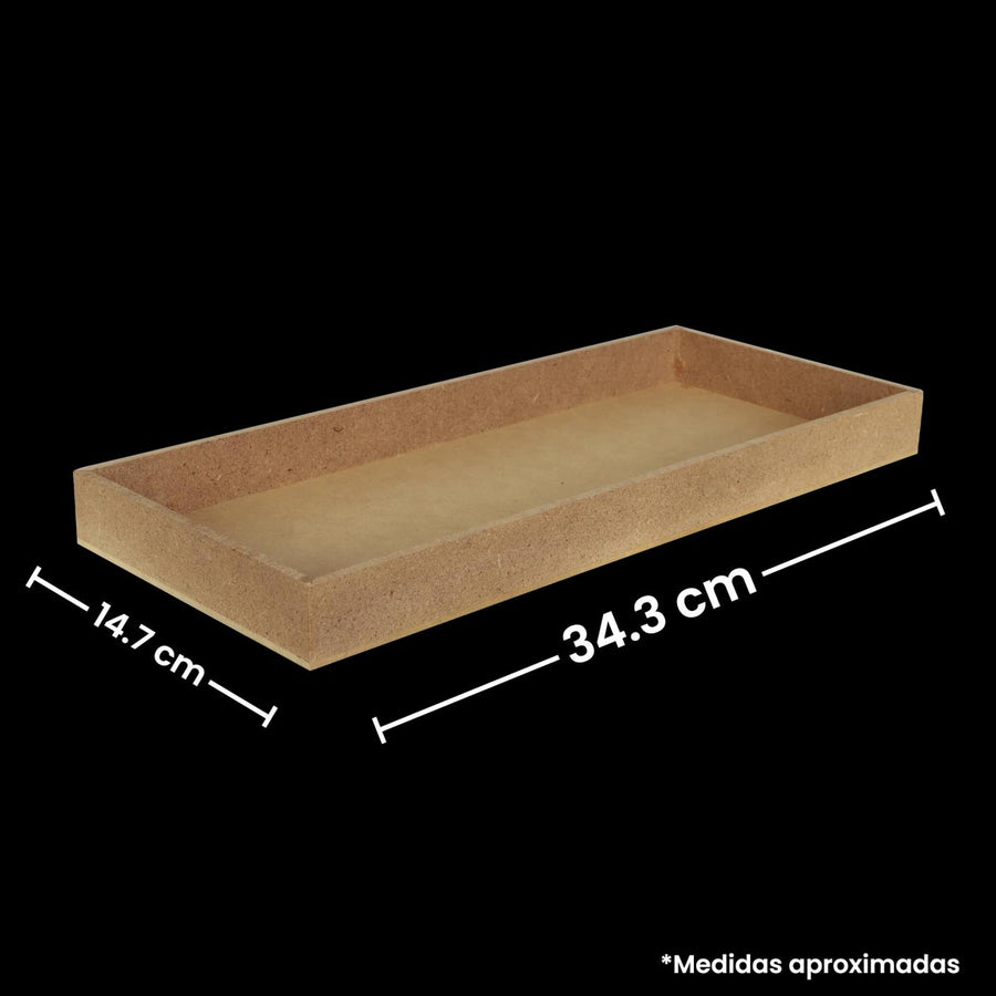 Art.6303 Arenero Rectangular 3x34.3x14.7cm 1pz