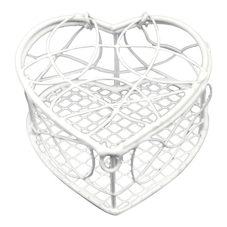 Art.6357 Cajita Corazón De Alambre