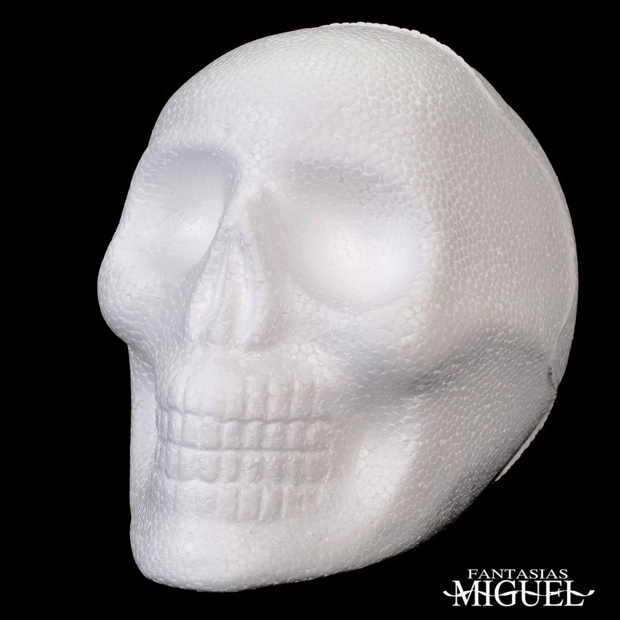 Art.6371 Cráneo de Unicel Grande 15x14x21cm 1pz