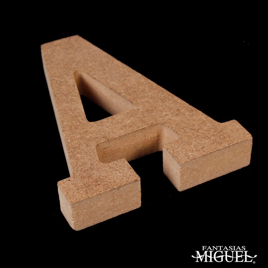 Art.6780 Letra Mdf  Para Parar 12.5x1.8cm 1pz