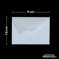 Art.6785 Sobre Liso 7.7x10.7cm 6pz