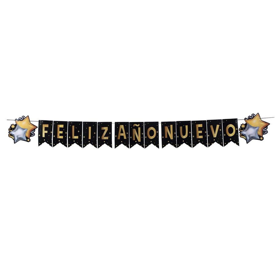 Art.6920 Banderín Feliz Año Nuevo x15