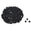 Fantasías Miguel Art.6938 Cuentas Plásticas Cuadro Mate 5x5x5mm 25g    (Aprox 200pz) Negro Mate