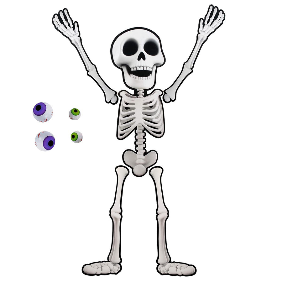 Art.700 Adorno Armable Halloween Medidas Varias 9-5pz