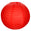 Fantasías Miguel Art.7034 Adorno De Papel Redondo 30cm 1pz Rojo