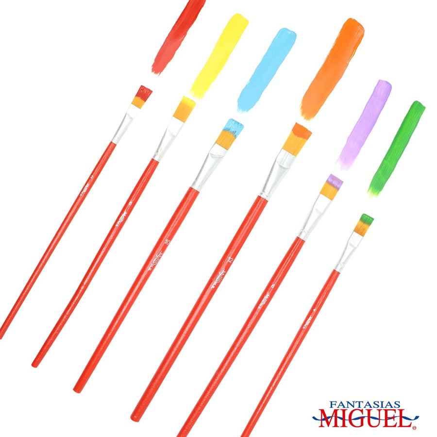 Art.7210 Juego De Pinceles  6pz