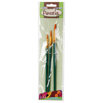 Art.7223 Juego De Pinceles  3pz
