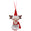 Fantasías Miguel Art.7238 Adorno Peluche Navideño 13-15cm 1pz M