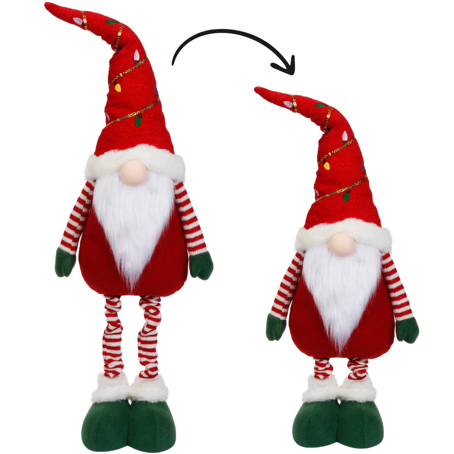 Art.7256 Adorno Peluche Navideño (Retráctil) 85-96cm 1pz