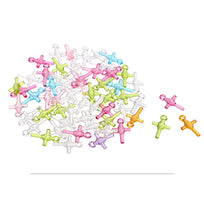 Art.7361 Cuentas Plásticas Figuras color Surtido
