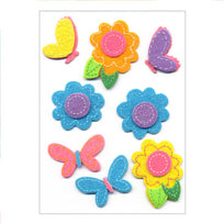 Art.7412 Figuras Felty Con Adhesivo